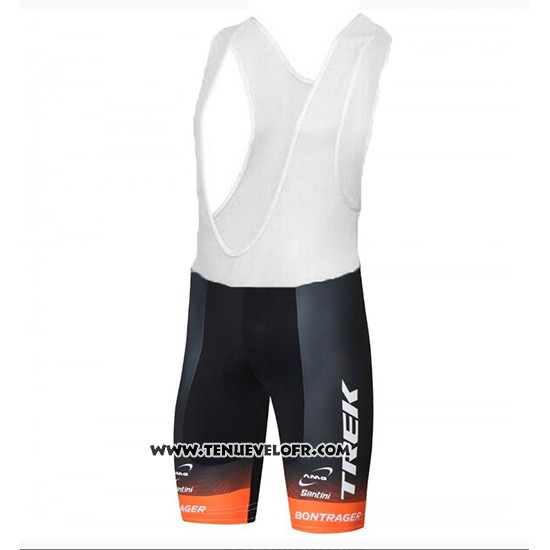 2018 Maillot Ciclismo Trek Selle San Marco Noir Manches Courtes et Cuissard